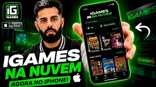 SAIU!! O NOVO APP INCRÍVEL DA IGAMES PARA IPHONE COM JOGOS NA NUVEM! APP IGAMES RETRO NA APPLE STORE