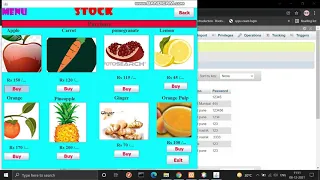 Create E - Grocery Shop Project Using Java MySQL