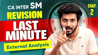 Strategic Management | Inter CA | External Analysis | Chapter 2 | Sanjay Appan | BB Virtuals 