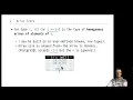 Advanced SQL Chapter Arrays vs 1NF array semantics array literals