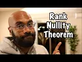 Rank-Nullity Intuition Rank-Nullity Theorem for Vector Space