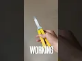 LEGO BUTTERFLY KNIFE Working