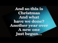 Download Lagu Happy Xmas (War Is Over) Lyrics - CELINE DION