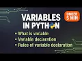 Variables in Python Explained What is a Variable Declaration Rules Beginner Guide In 5 mins