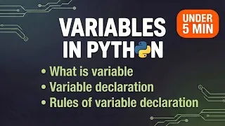Variables in Python Explained What is a Variable Declaration Rules Beginner Guide In 5 mins