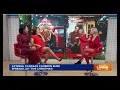 Marysol Castro Candace Cameron Actress Smoking Hot Leg Duo on WPIX Channel 11