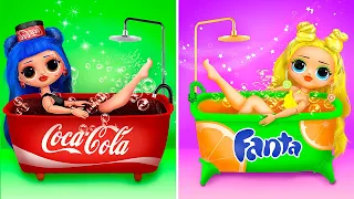 Download Fanta vs Coca Cola / 14 DIY LOL Surprise OMG Ideas MP3