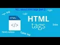 HTML tutorial colors list links image comment table tags