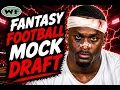 Live Fantasy Football Mock Draft - Aug 18