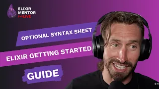 Optional Syntax Sheet Elixir Getting Started Guide