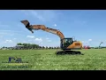 2021 Case CX160D Cab Thumb Track Excavator - F1877