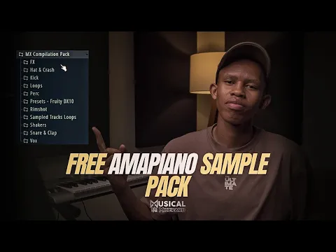 Download MP3 Making an Amapiano beat with a FREE sample pack