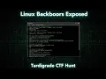 Hunting Five Hidden Linux Backdoors in Tardigrade CTF - TryHackMe