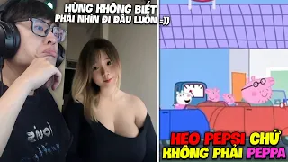 HÙNG AKIRA XEM TIK TOK HEO PEPSI ĐI ĐỔ XĂNG CƯỜI ĐAU BỤNG VÀ CHỊ GIẤU QUẢ GÌ MÀ TRÒN THẾ