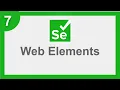 Selenium 4 Beginner Tutorial 7 Web Elements