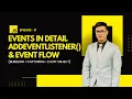 EP 17 JavaScript Events addEventListener Event Object Event Flow Explained in