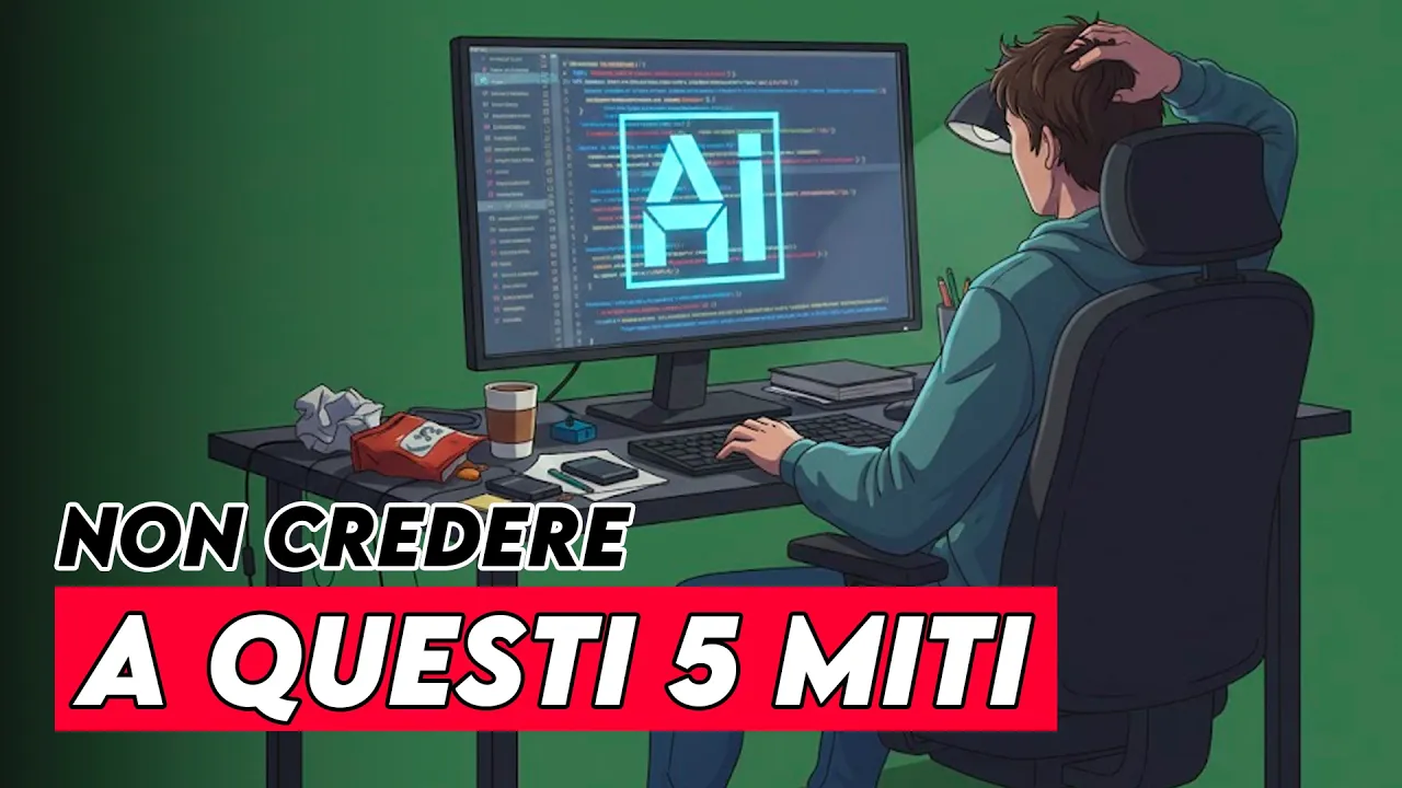 Anteprima di VIBE CODING? Sì grazie, ma occhio a questi 5 miti da sfatare