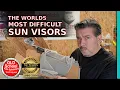 Advanced Class Just Kidding The Worlds Most Difficult Sun Visor Upholstery