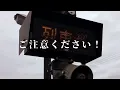 列車が来ます