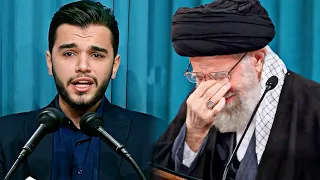 تعالت أصوات البكاء وانبهار تام من مرشد الثورة بطريقة خرج الجميع عن السيطرة القارئ يونس شاهمرادي 