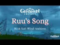 Download Lagu Ruu's Song with Soft Wind Ambient - Genshin Impact OST