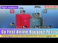 Go First Airline Baggage Policy Everything you need to know