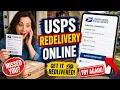 How to schedule a USPS package redelivery online