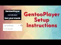 How To Install and Setup Gentooplayer on a Raspberry Pi