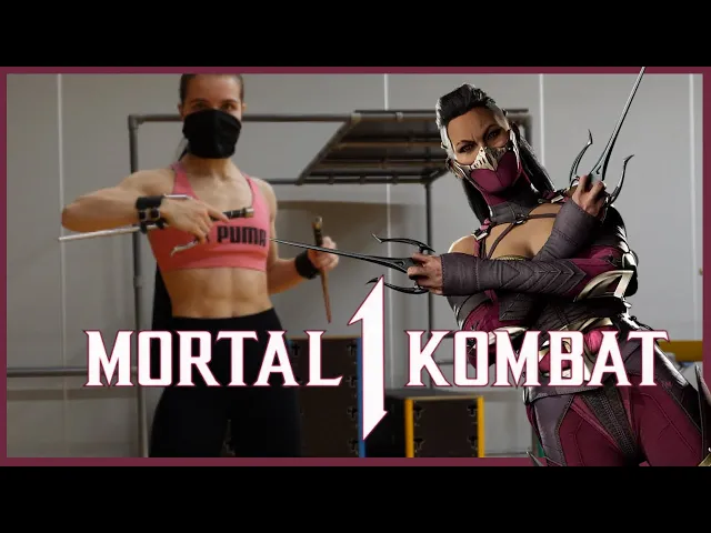 STUNTWOMAN BRINGS MILEENA FROM MORTAL KOMBAT 1 TO LIFE