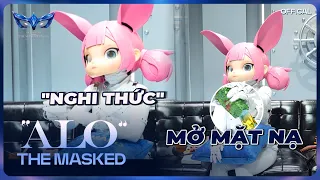 ALO" THE MASKED: MIMIBU tiết lộ "nghi thức" khi được mở mặt nạ, tranh đồ Mascot với DOL-LA-LA