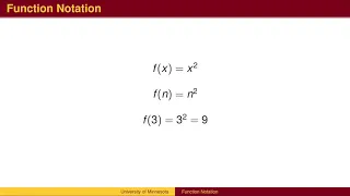 BA 3 2 - Function Notation