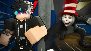 EL GATO EN EL SOMBRERO ME PERSIGUIÓ EN ROBLOX... ¡NO PUDE ESCAPAR! 😱