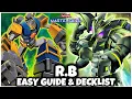 R B EASY GUIDE DECKLIST