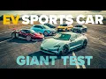 Electric Sports Car Giant Test 2024 Are EVs finally fun