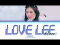 Download Lagu HAERIN 'Love Lee (Cover)' Lyrics (Color Coded Lyrics)