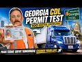 Pass the Georgia CDL Permit Test 100 General Knowledge Practice Questions