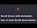 Scroll down Arrow with Animation animated mouse scroll by code with yd