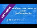 SolidEdge - Basic Part Design Exercises 1 xx