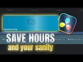 Unlock Creativity AND Edit faster with Adjustment Clips DaVinci Resolve Tutorial