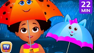 Rain Rain Go Away + Beach Song, Halloween Rain & More | 22 Min for Kids | ChuChu TV