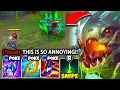 I made this poor Yasuo rage quit with Sniper Kog Maw mid HE COULDN T PLAY