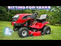 REVIVING A FREE CRAFTMAN RIDING MOWER YT3000