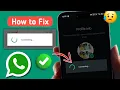 Download Lagu Fix WhatsApp Login Connecting Problem 2025 | WhatsApp Profile Info Connecting Problem