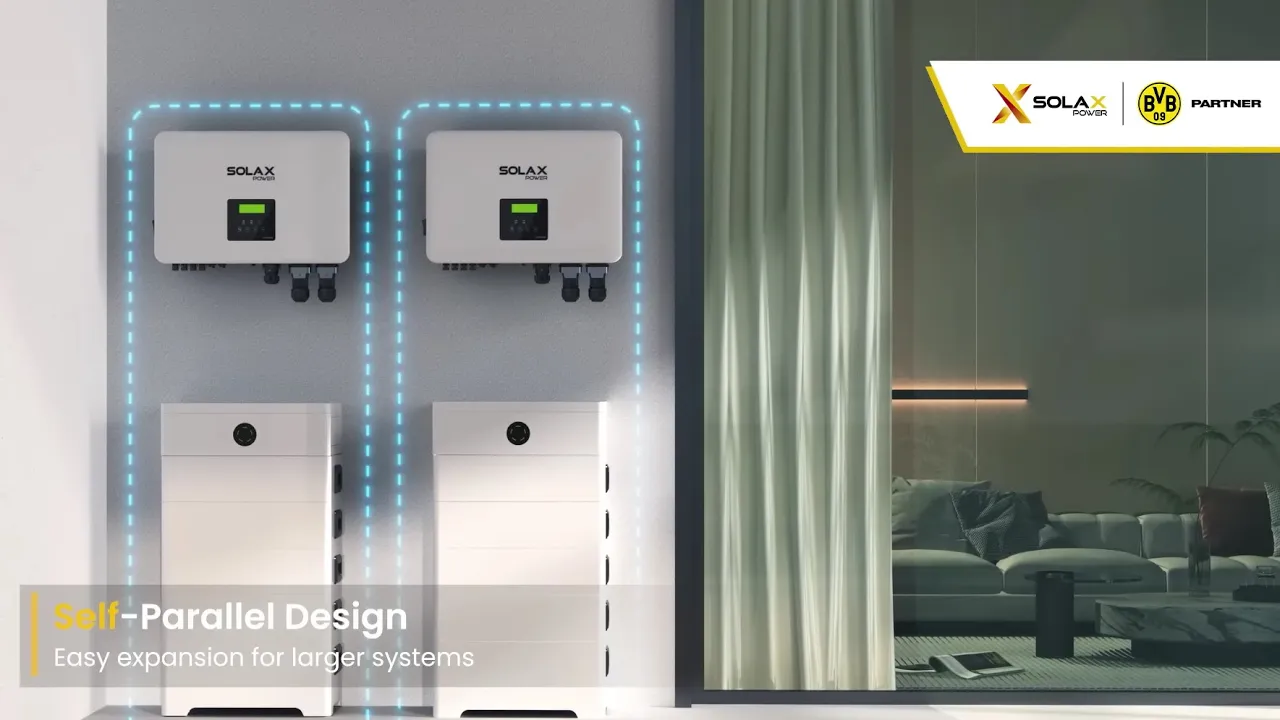 SOLAX POWER Industrial 3D animation