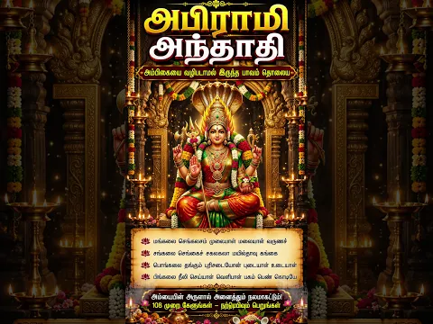 பாவம் தொலைய /அபிராமி அந்தாதி | அபிராமி அம்மன் அருள் தரும் பக்திப் பாடல்கள் #devotionalsongs #tamil