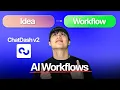 Build Workflows DIRECTLY in ChatDash v2 in 7 Minutes