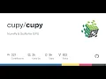 GitHub - NumPy SciPy for GPU