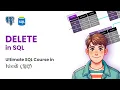 29 DELETE in SQL SQL Course for Beginners in Hindi