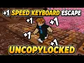 1 SPEED KEYBOARD ESCAPE BEST ADMIN ABUSE COMMANDS PANEL Roblox Studio