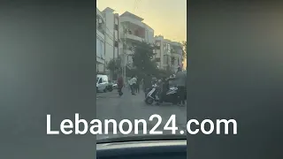 اشكال كبير في بلدة برجا بين عدد من الشبان  اشكال كبير في بلدة برجا بين عدد من الشبان